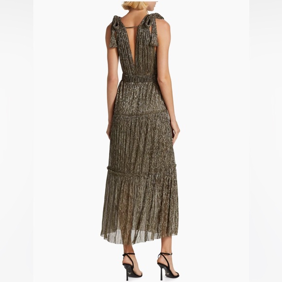 Sabina Musáyev Helena Metallic Tiered Maxi Dress - Picture 6 of 6